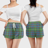 Clan Colville Tartan Womens Shorts NW1023