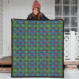 Clan Colville Tartan Premium Quilt F1024