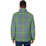 Clan Colville Crest Tartan Padded Jacket RF163