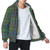 Clan Colville Tartan Sherpa Hoodie - Classic Style CS 1009