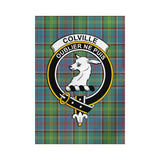 Clan Colville Crest Tartan Flag CF163