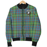 Clan Colville Crest Tartan Bomber Jacket ZJ163