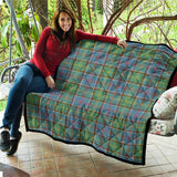 Clan Colville Tartan Premium Quilt F1024