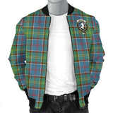 Clan Colville Crest Tartan Bomber Jacket ZJ163