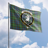 Clan Colville Crest Tartan Flag CF163