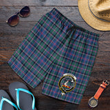 Clan Cooper Crest Tartan Mens Shorts NS817