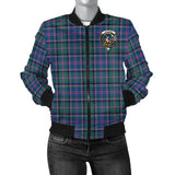 Clan Cooper Crest Tartan Bomber Jacket ZJ165