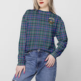 Clan Cooper Crest Tartan Sweatshirt HC818