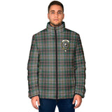 Clan Craig Ancient Crest Tartan Padded Jacket RF166