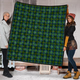 Clan Cranstoun Tartan Premium Quilt F1014