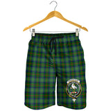 Clan Cranstoun Crest Tartan Mens Shorts NS814