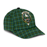 Cranstoun Tartan Classic Cap with Family Crest