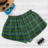 Clan Cranstoun Crest Tartan Womens Shorts NW2006