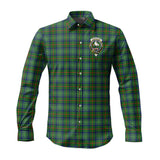 Clan Cranstoun Crest Tartan Long Sleeve Shirt PC815