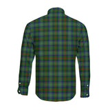 Clan Cranstoun Crest Tartan Long Sleeve Shirt PC815