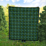 Clan Cranstoun Tartan Premium Quilt F1014