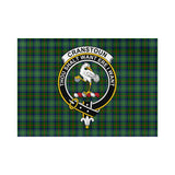 Clan Cranstoun Crest Tartan Flag CF168