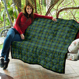 Clan Cranstoun Tartan Premium Quilt F1014