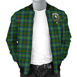 Clan Cranstoun Crest Tartan Bomber Jacket ZJ168