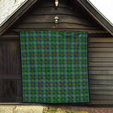 Clan Cranstoun Tartan Premium Quilt F1014