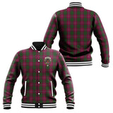 Clan Crawford Crest Tartan Baseball Jacket JM812