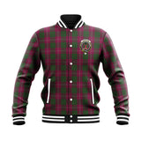 Clan Crawford Crest Tartan Baseball Jacket JM812