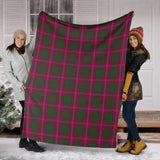 Clan Crawford Tartan Blanket U196