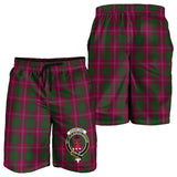 Clan Crawford Crest Tartan Mens Shorts NS811