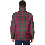 Clan Crawford Crest Tartan Padded Jacket RF171