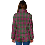 Clan Crawford Crest Tartan Padded Jacket RF171