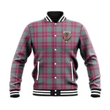 Clan Crawford Ancient Crest Tartan Baseball Jacket JM814