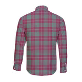 Clan Crawford Ancient Crest Tartan Long Sleeve Shirt PC814