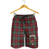 Clan Crawford Modern Crest Tartan Mens Shorts NS812