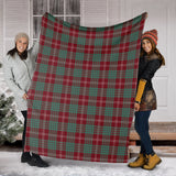 Clan Crawford Modern Tartan Blanket U195