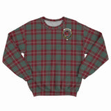 Clan Crawford Modern Crest Tartan Sweatshirt HC813