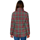 Clan Crawford Modern Crest Tartan Padded Jacket RF170