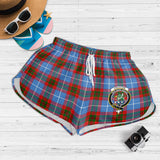 Clan Crichton Crest Tartan Womens Shorts NW2002