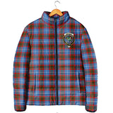 Clan Crichton Crest Tartan Padded Jacket RF172