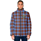 Clan Crichton Crest Tartan Padded Jacket RF172