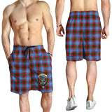 Clan Crichton Crest Tartan Mens Shorts NS810