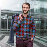 Clan Crichton Tartan Long Sleeve Shirt P1037