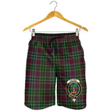 Clan Crosbie Crest Tartan Mens Shorts NS809