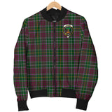 Clan Crosbie Crest Tartan Bomber Jacket ZJ173