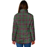 Clan Crosbie Crest Tartan Padded Jacket RF173