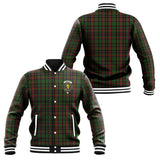 Clan Cumming Hunting Crest Tartan Baseball Jacket JM806