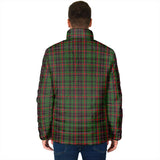 Clan Cumming Hunting Crest Tartan Padded Jacket RF176