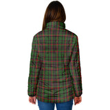 Clan Cumming Hunting Crest Tartan Padded Jacket RF176