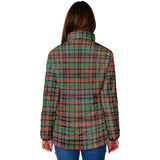 Clan Cumming Hunting Ancient Crest Tartan Padded Jacket RF174