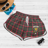 Clan Cumming Hunting Modern Crest Tartan Womens Shorts NW1999