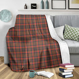 Clan Cumming Hunting Weathered Tartan Blanket U204